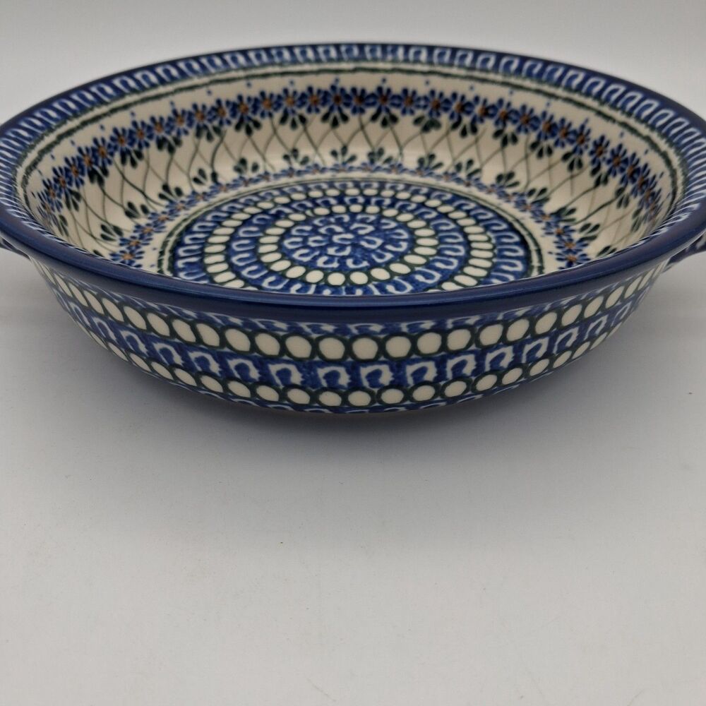Polish Pottery 8" Baking Dish Unikat - 361 K. Deptula - Picture 2 of 8